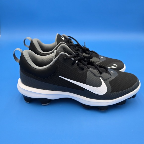 Nike Force Trout 9 Pro MCS Low FB2908 001 Black ‎ Baseball Cleats Men's 13 NEW